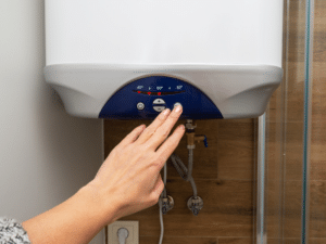 Flush water heater